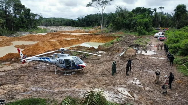 Fiscalização não impede que garimpo ilegal continue a funcionar na Amazônia