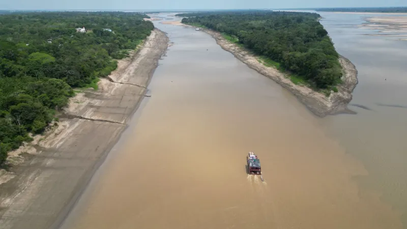 Aquecimento anormal do Atlântico agrava seca na Amazônia e traz riscos ‘imprevisíveis’